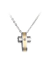 Collar Rosso Amante Hombre in Acero Spinello UCN346MB - UCN346MB